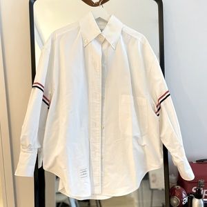 Thom Browne Oversized Oxford Shirt IT38
